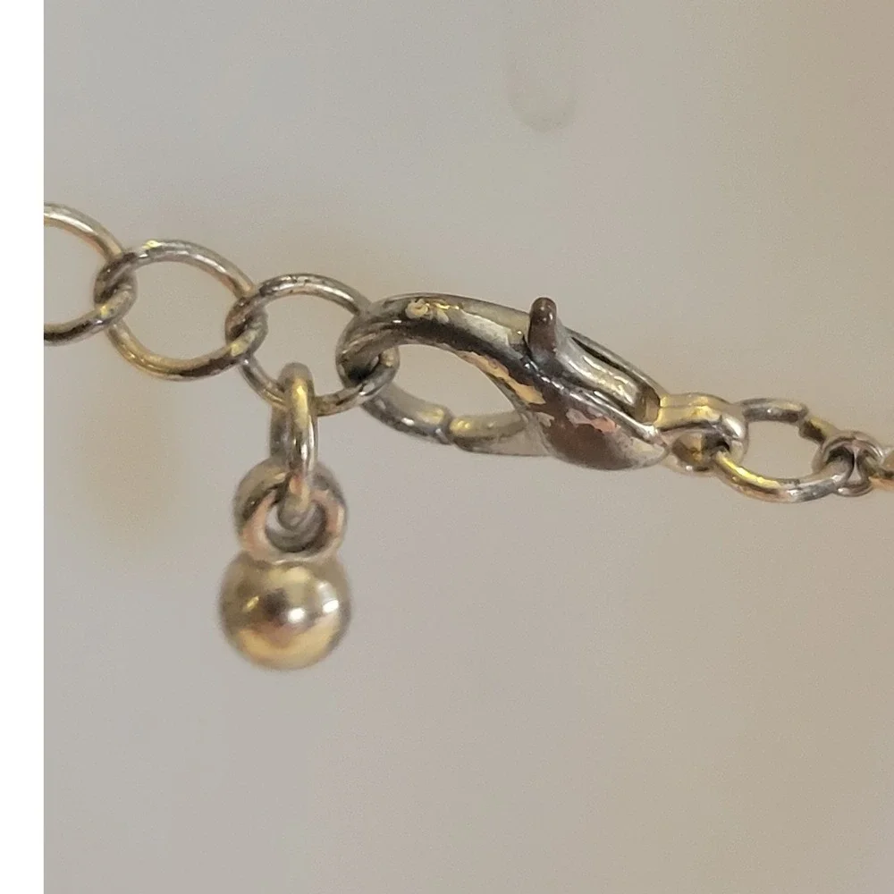 Unbranded Hammered Bib Necklace Women OS Gold Tone Good Tiered Drop Statement‎